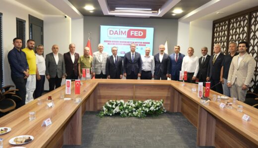 ADANA VALİSİ YAVUZ’DAN DAİMFED’E HAYIRLI OLSUN ZİYARETİ