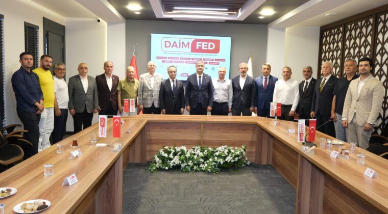 ADANA VALİSİ YAVUZ’DAN DAİMFED’E HAYIRLI OLSUN ZİYARETİ