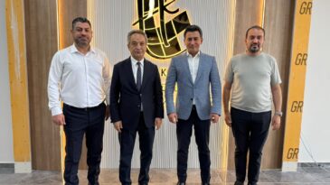 DAİMFED’DEN TAPU VE KADASTRO BÖLGE MÜDÜRÜ GENÇER’E ZİYARET