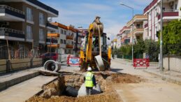 MESKİ ÇALIŞMALARIYLA KAVAKLI MAHALLESİ’NDE YAĞMURSUYU SORUNU TARİH OLDU