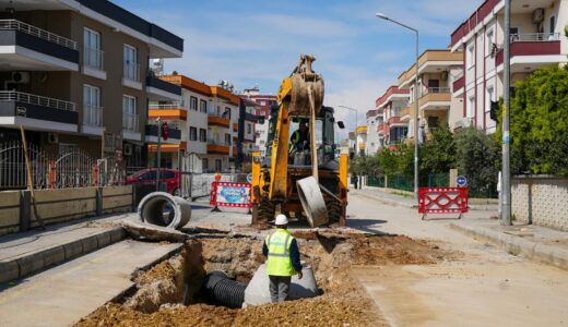 MESKİ ÇALIŞMALARIYLA KAVAKLI MAHALLESİ’NDE YAĞMURSUYU SORUNU TARİH OLDU