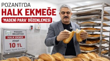 POZANTI’DA HALK EKMEĞE ‘MADENİ PARA’ DÜZENLEMESİ