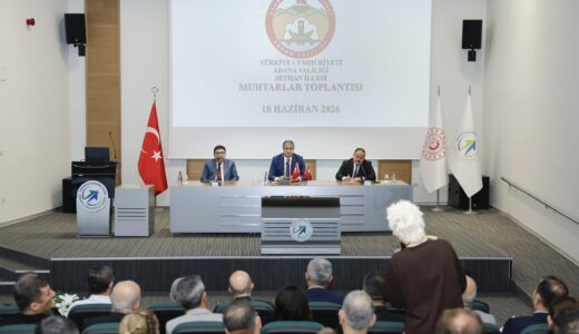 VALİ MUSTAFA YAVUZ SEYHAN’DA GÖREV YAPAN MUHTARLARIMIZLA BİR ARAYA GELDİ