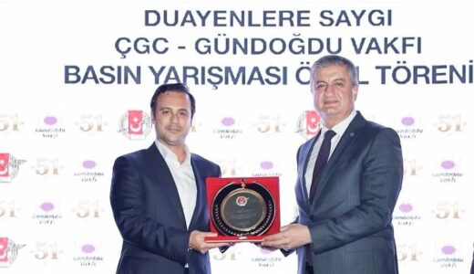 DR. GÜNDOĞDU: ÖDÜLLER BİZE MORAL VERİYOR