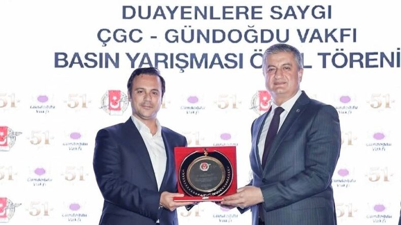 DR. GÜNDOĞDU: ÖDÜLLER BİZE MORAL VERİYOR