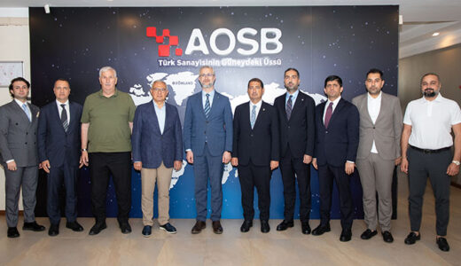 AOSB YÖNETİMİ, UKRAYNA HEYETİNİ AĞIRLADI