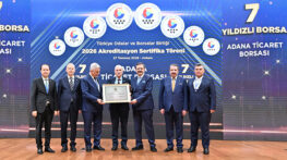 ADANA TİCARET BORSASI 7 YILDIZ ALDI…