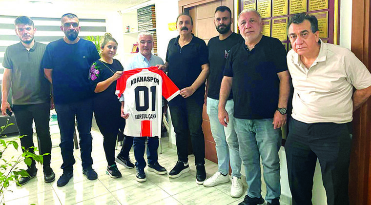ADANASPOR’DAN ÇGC’YE “HAYIRLI OLSUN” ZİYARETİ