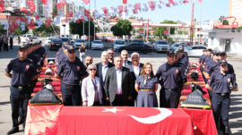 50 İTFAİYECİ YEMİN EDEREK GÖREVİNE BAŞLADI…