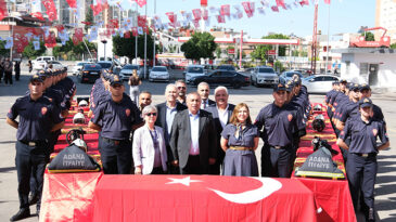 50 İTFAİYECİ YEMİN EDEREK GÖREVİNE BAŞLADI…