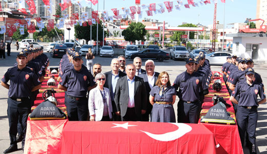 50 İTFAİYECİ YEMİN EDEREK GÖREVİNE BAŞLADI…