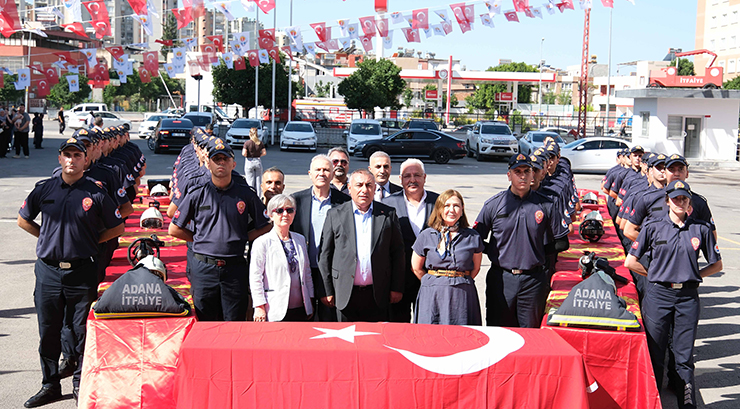 50 İTFAİYECİ YEMİN EDEREK GÖREVİNE BAŞLADI…
