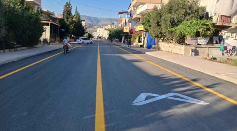 MERSİN BÜYÜKŞEHİR’DEN MUT’TA ASFALT SEFERBERLİĞİ
