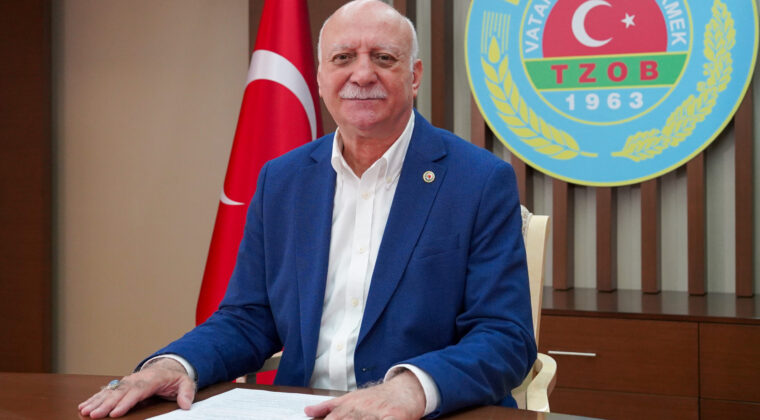 “AFETLER ÇİFTÇİLERİMİZİN SADECE ÜRÜNÜNÜ DEĞİL, GELİRİNİ DE ALIP GÖTÜRÜYOR”