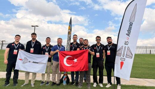 ÇUKUROVA ÜNİVERSİTESİ 1.5 ADANA ROKET TAKIMI’NDAN ULUSLARARASI BAŞARI