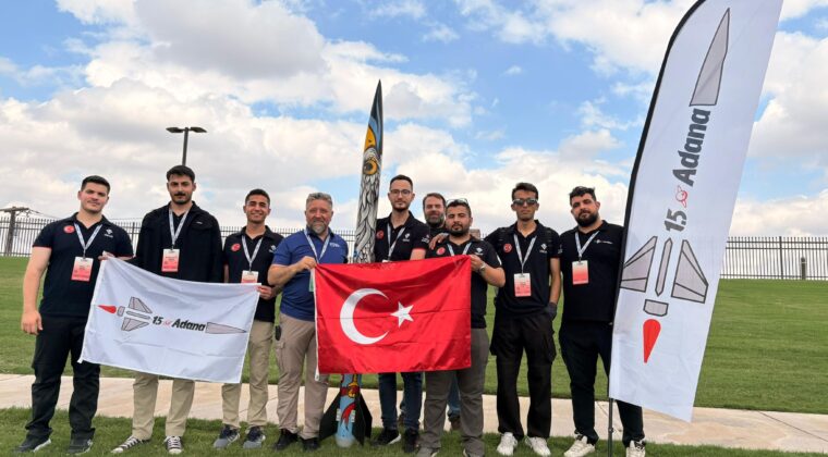 ÇUKUROVA ÜNİVERSİTESİ 1.5 ADANA ROKET TAKIMI’NDAN ULUSLARARASI BAŞARI