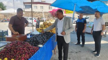 HALKIN İÇİNDE, SAHADA, HİZMET BAŞINDA…