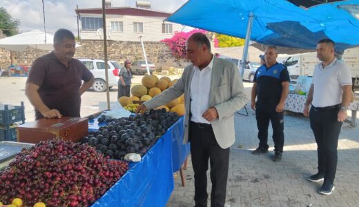 HALKIN İÇİNDE, SAHADA, HİZMET BAŞINDA…