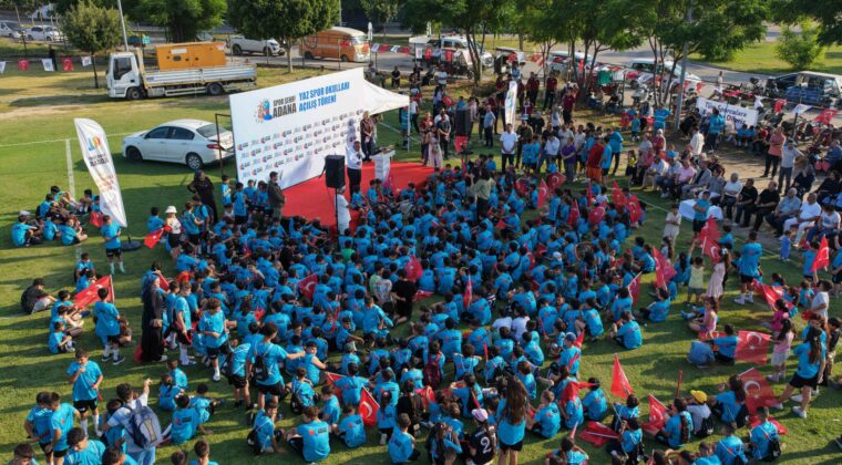 ADANA BÜYÜKŞEHİR BELEDİYESİ YAZ SPOR OKULLARI AÇILDI