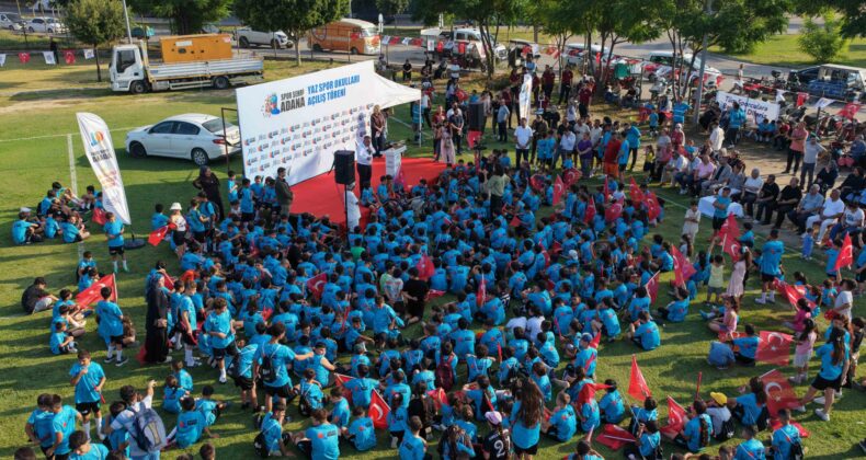 ADANA BÜYÜKŞEHİR BELEDİYESİ YAZ SPOR OKULLARI AÇILDI