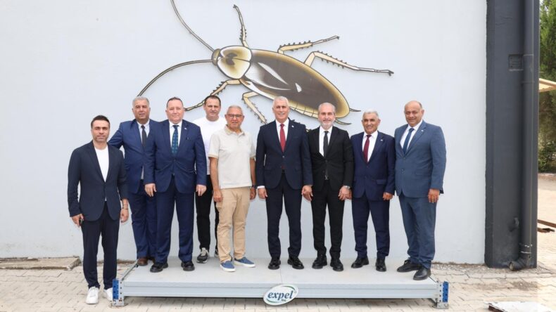 KKTC EKONOMİ VE ENERJİ BAKANINDAN EXPEL’E ZİYARET