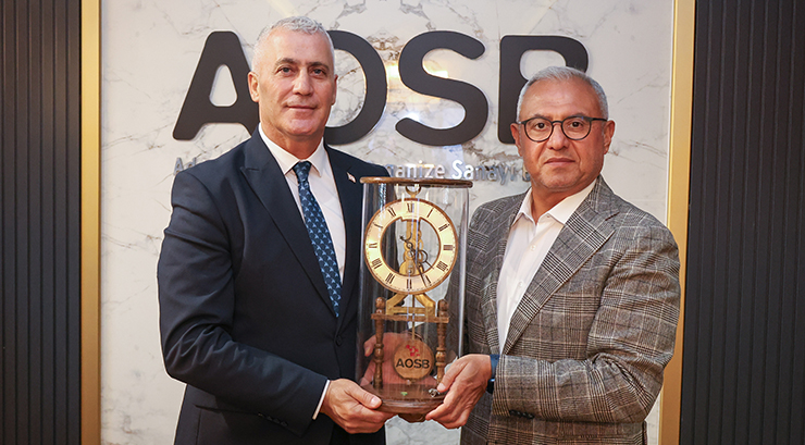 AMCAOĞLU’NDAN AOSB’YE ZİYARET…