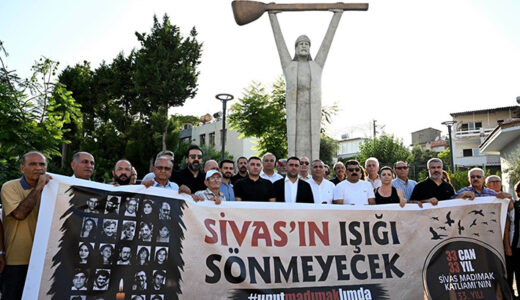MADIMAK KATLİAMI 33. YILINDA MADIMAK PARKI’NDA ANILDI