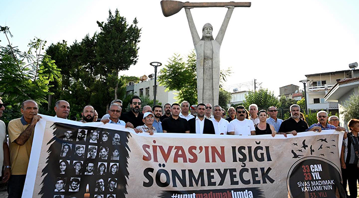 MADIMAK KATLİAMI 33. YILINDA MADIMAK PARKI’NDA ANILDI