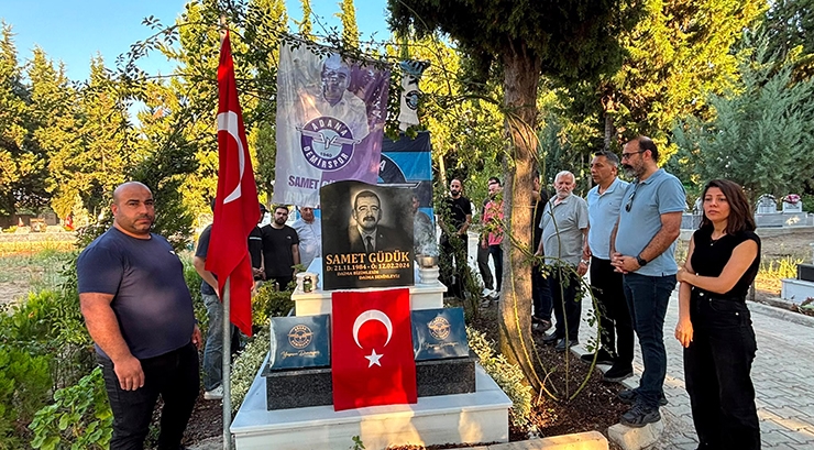 SAMET GÜDÜK’ÜN DEMİRSPOR SEVDASI MEZARI BAŞINDA YAŞATILDI