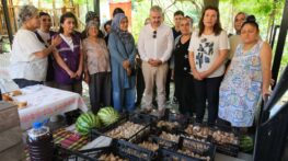 KADIN GÜÇLENİRSE TOPLUM GÜÇLENİR- BEYAZ ZAMBAK PROJESİNDE HASAT DÖNEMİ