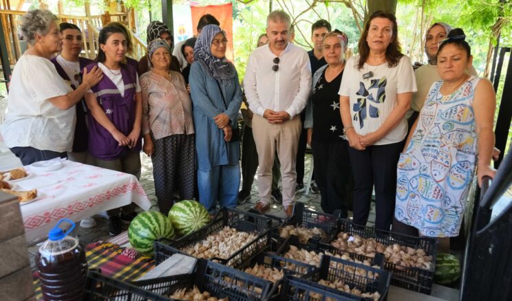 KADIN GÜÇLENİRSE TOPLUM GÜÇLENİR- BEYAZ ZAMBAK PROJESİNDE HASAT DÖNEMİ