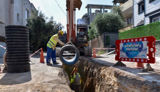 MESKİ’DEN 4 MERKEZ İLÇENİN YAĞMUR SUYU ALTYAPISINA GÜÇLÜ YATIRIM