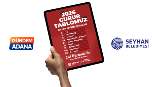 SEYHAN BELEDİYESİ’NDEN GENÇLERİN GELECEĞİNE GÜÇLÜ DESTEK
