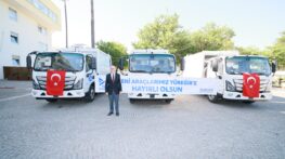 YÜREĞİR BELEDİYESİ HİZMET FİLOSUNA 4 YENİ ARAÇ DAHA KAZANDIRDI