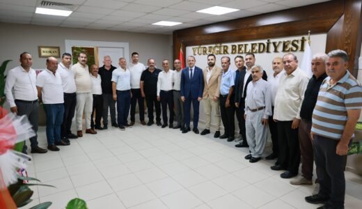ÖZÜNAL, MUHTARLARI AĞIRLIYOR