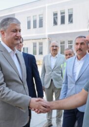 VALİ MUSTAFA YAVUZ’DAN YAPIMI TAMAMLANAN ÖĞRENCİ YURDUNA İNCELEME ZİYARETİ