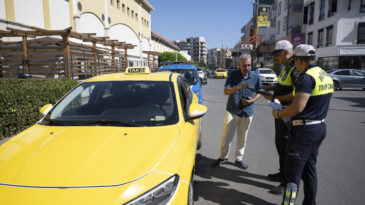 BÜYÜKŞEHİR, TAKSİLERDE GÜVENLİ ULAŞIM İÇİN DENETİMDE