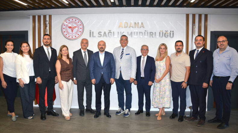 TDB VE ADANA DİŞ HEKİMLERİ ODASINDAN İL SAĞLIK MÜDÜRLÜĞÜNE ZİYARET