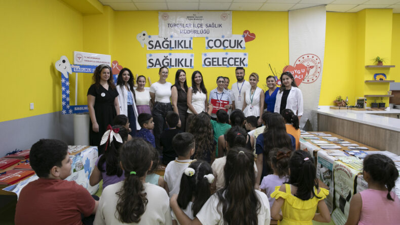 ÇOCUKLAR VE ANNELERİ SAĞLIK KONUSUNDA BİLİNÇLENDİRİLDİ
