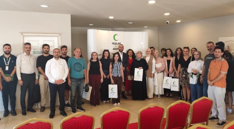 YEŞİLAY ADANA’DAN YENİ DÖNEMDE 500 BİN KİŞİYE ULAŞMA HEDEFİ