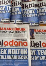 AKTÜEL ADANA GAZETESİ YAYINDA