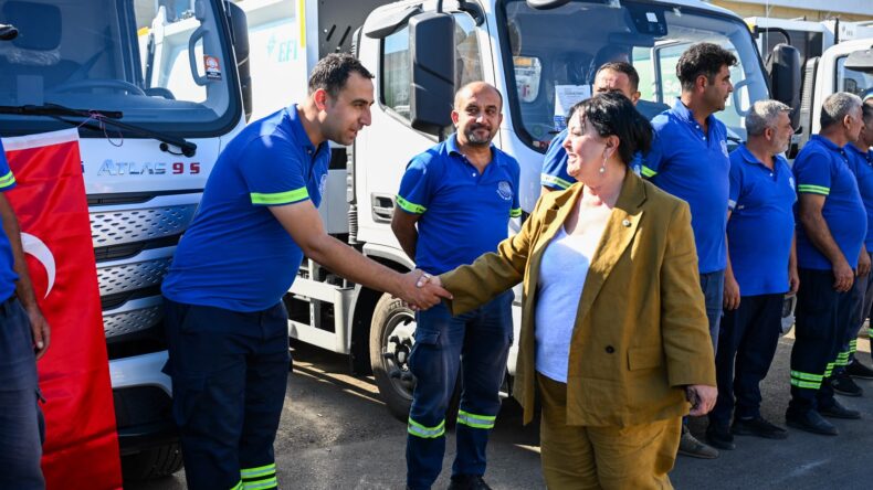 SEYHAN BELEDİYESİ TEMİZLİK FİLOSUNU 41 YENİ ARAÇLA GÜÇLENDİRDİ