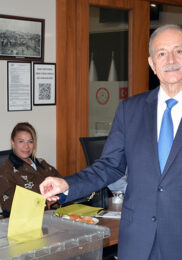 ATB’DE ŞAHİN BİLGİÇ YENİDEN BAŞKAN SEÇİLDİ…