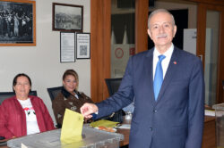 ATB’DE ŞAHİN BİLGİÇ YENİDEN BAŞKAN SEÇİLDİ…