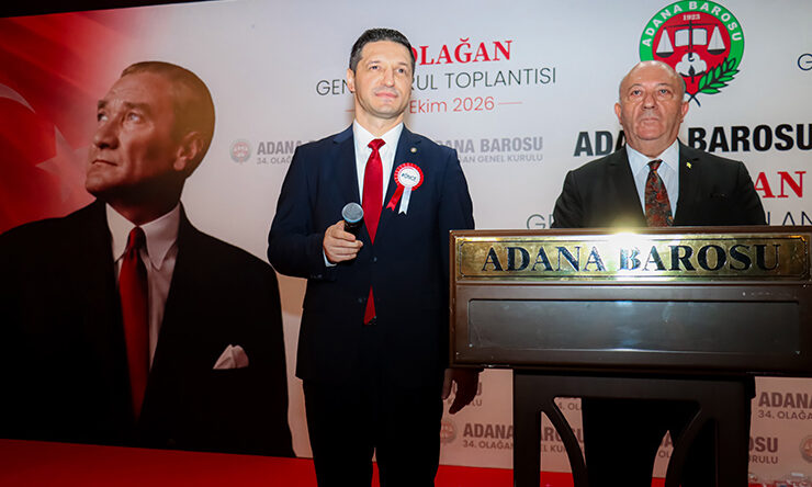 ADANA BAROSU 34. DÖNEM OLAĞAN GENEL KURULU VE SEÇİMLERİ TAMAMLANDI