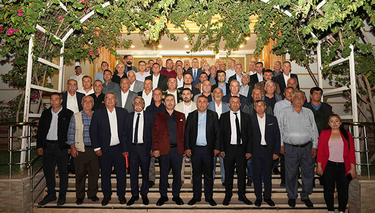 GÜNGÖR GEÇER, 15 İLÇENİN MUHTARLARIYLA BİR ARAYA GELDİ…